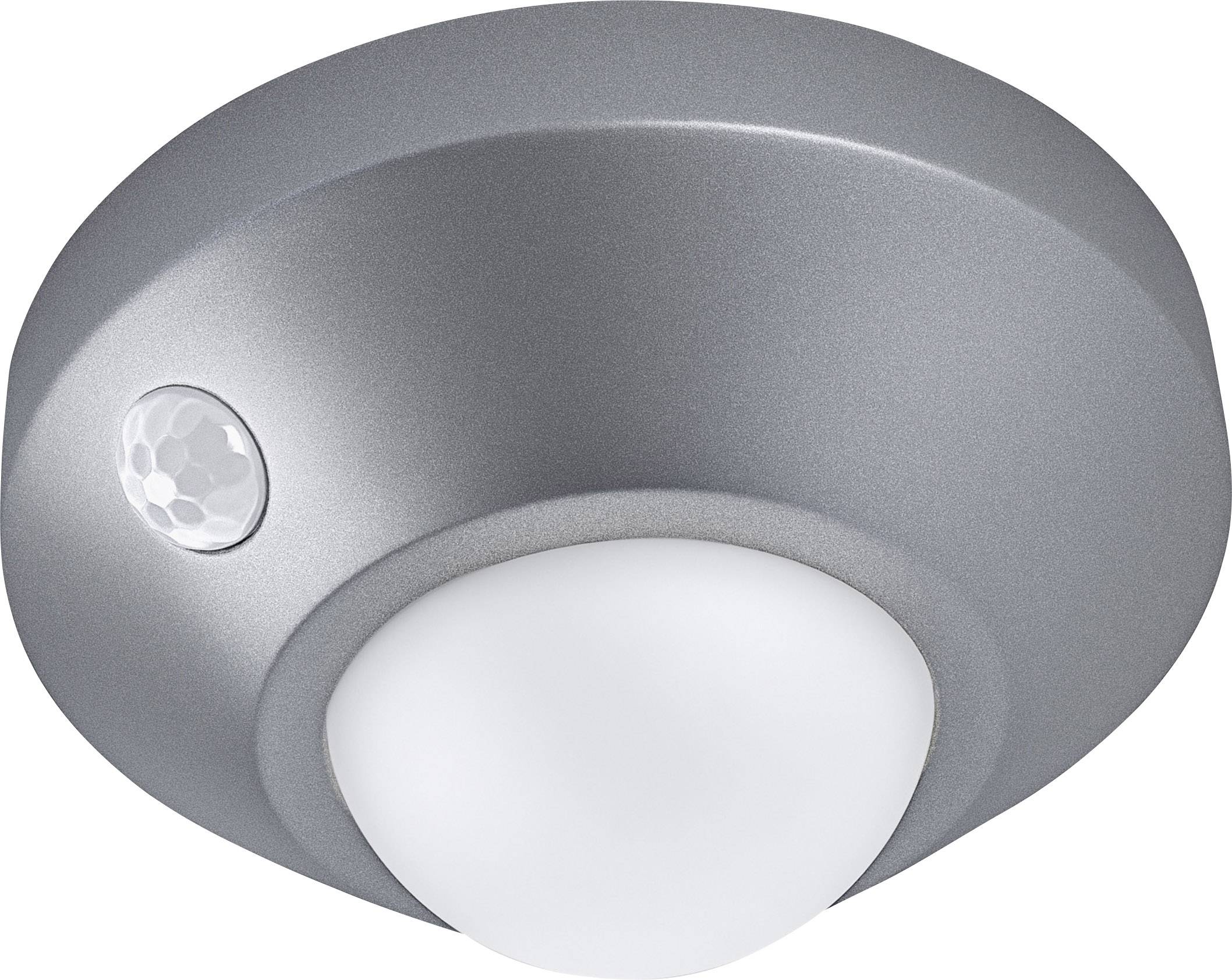 LEDVANCE NIGHTLUX® Ceiling L 4058075270855 LED night light (+ motion detector) Circular LED (monochrome) Neutral white Silver