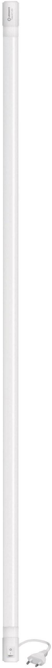 White rod with an adjustable head at one end. Possibly a telescopic or extension rod for household purposes.