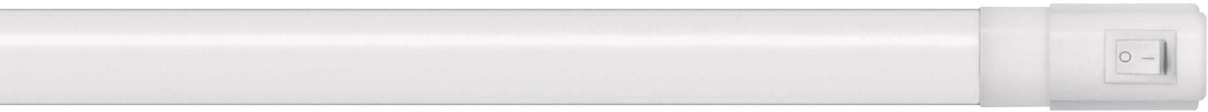 A rectangular LED light with an on/off switch on the side.