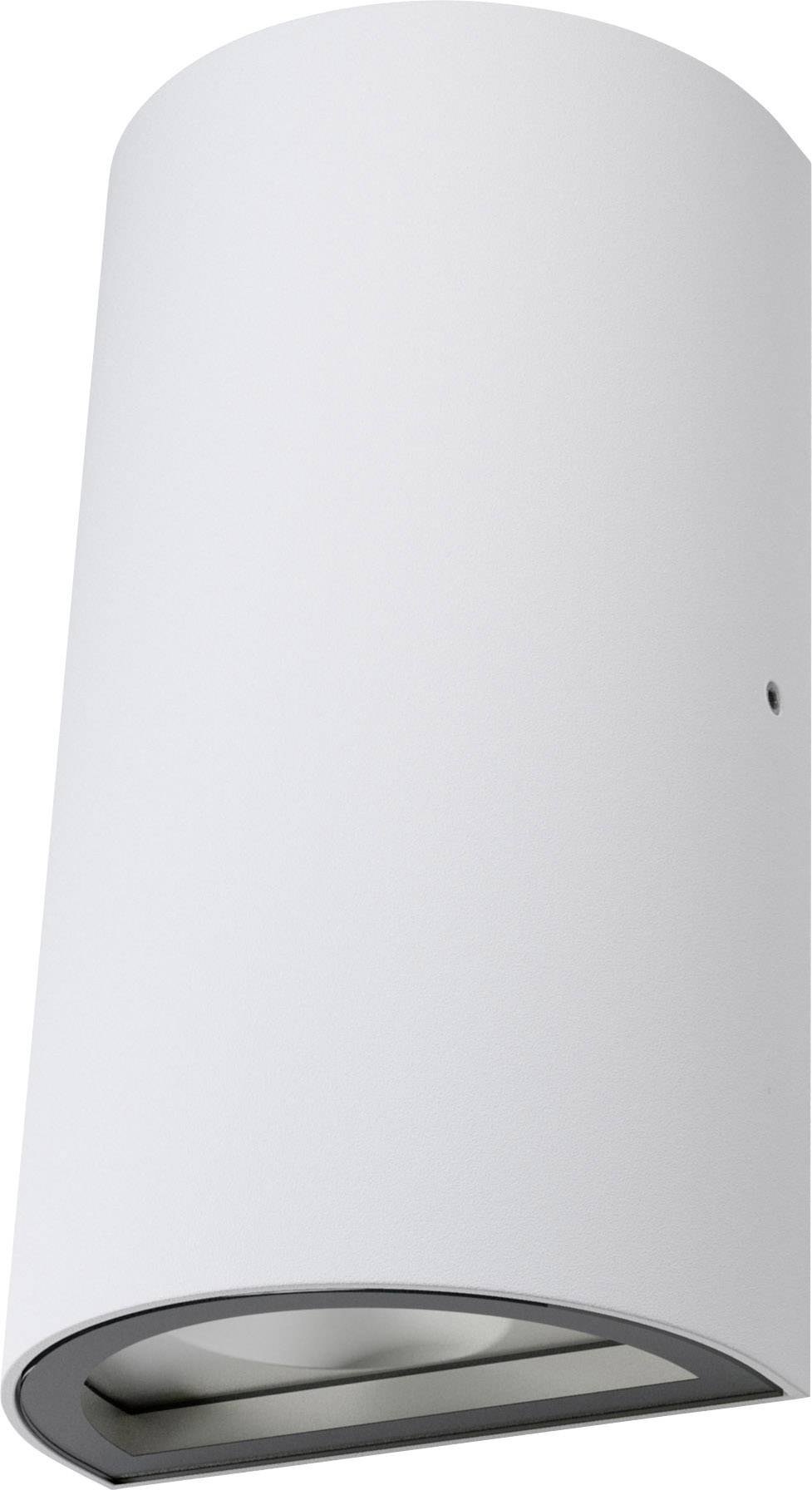 White cylindrical ceiling light with a black border around the light housing. Suitable for modern interior lighting.<br><br>Note: The translation is already in British English, so no changes were necessary.