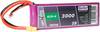 Hacker Scale model battery pack (LiPo) 7.4 V 3000 mAh No. of cells: 2 20 C Softcase XT60