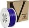 Blue 3D printing filament on a spool next to a package labelled 'Verbatim 3D Print Materials'.