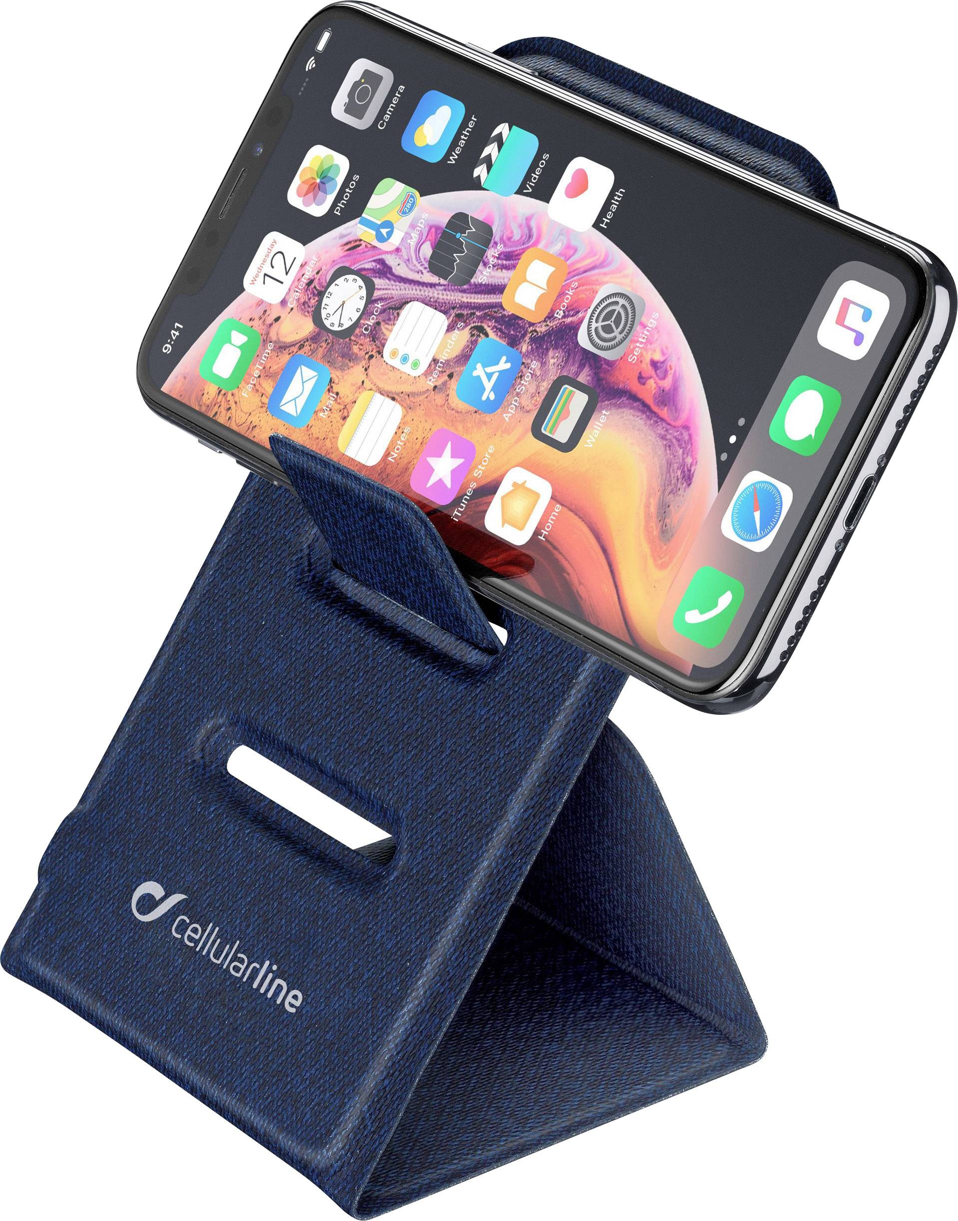 Cellularline Wireless charger 2000 mA qi Wireless Passport WIRELESFOLD10WTYCB Outputs Inductive charging standard Blue-4
