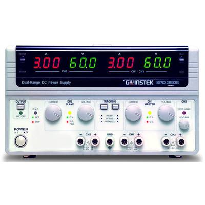 GW Instek SPD-3606 Bench PSU (adjustable voltage)  0 - 60 V DC 0 - 6 A    