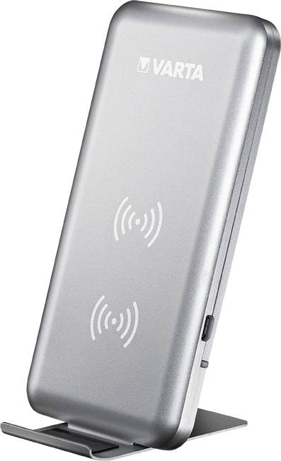 Varta Wireless charger qi Fast Wireless 57912101111 Outputs Inductive charging standard Silver-1