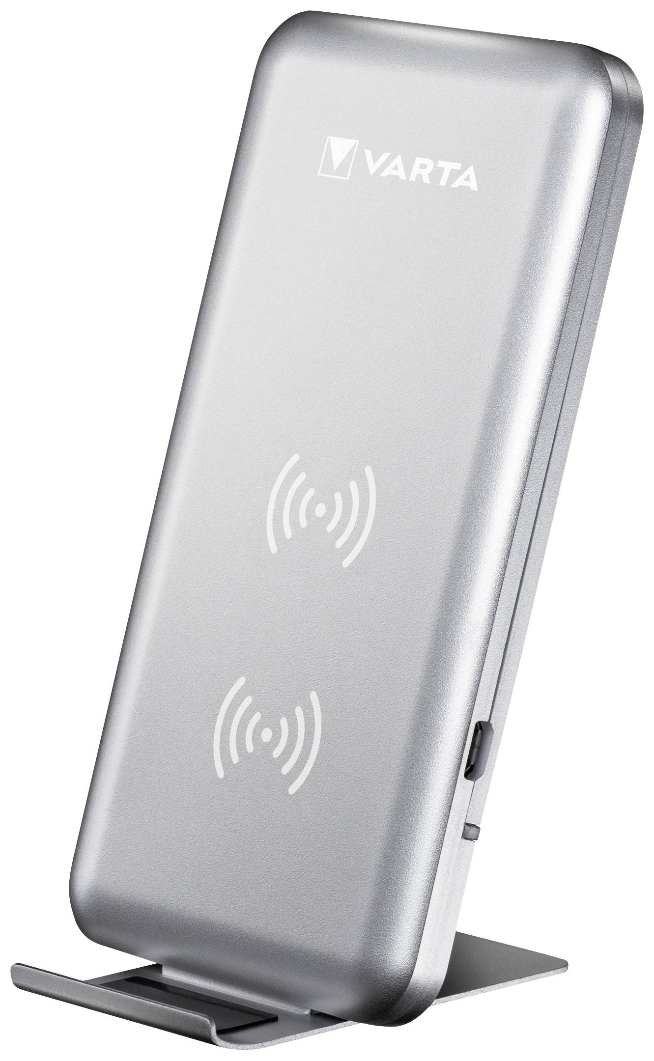 Varta Wireless charger qi Fast Wireless 57912101111 Outputs Inductive charging standard Silver-2