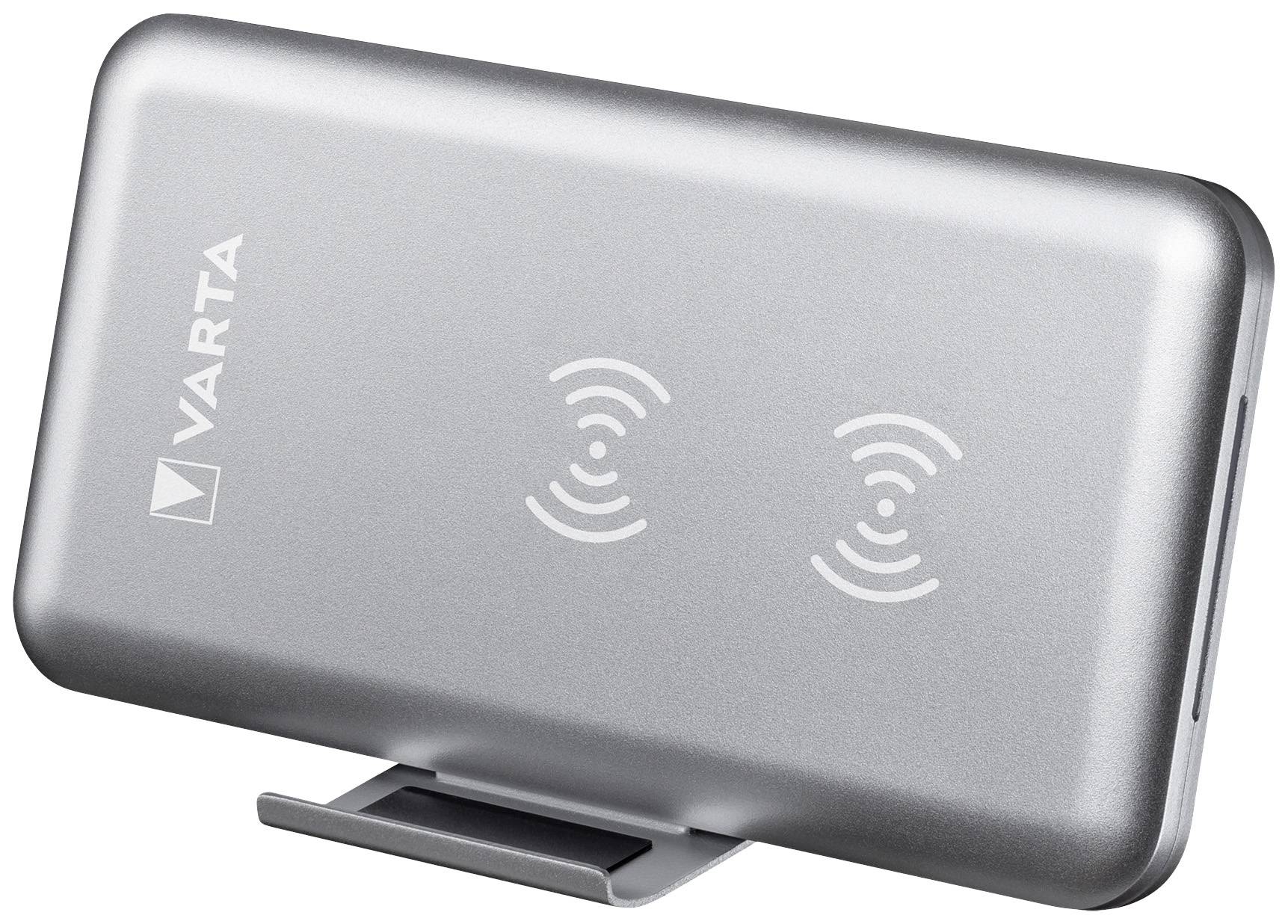 Varta Wireless charger qi Fast Wireless 57912101111 Outputs Inductive charging standard Silver-3