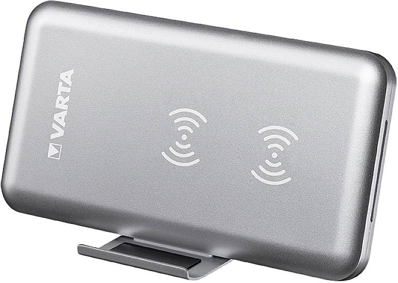 Varta Wireless charger qi Fast Wireless 57912101111 Outputs Inductive charging standard Silver-5