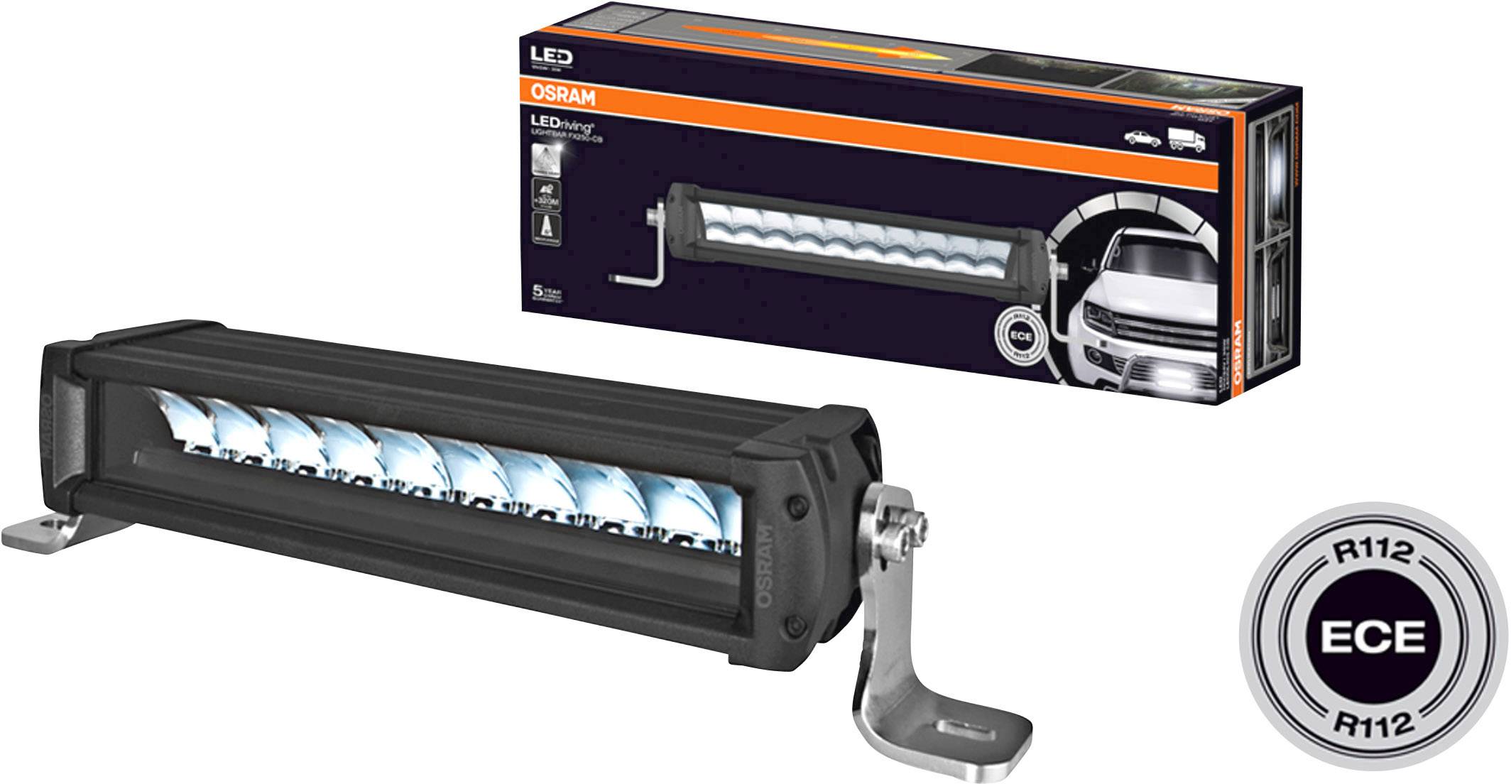 OSRAM High beam LEDDL103CB LEDriving LIGHTBAR FX250-CB LED (monochrome) front (W x H x D) 309 x 77 x 93.5 mm Black-15