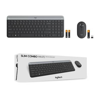 Logitech MK470 Draadloos toetsenbord en muis - Review 2023 Logitech MK470 Draadloos toetsenbord en muis - Review 2023