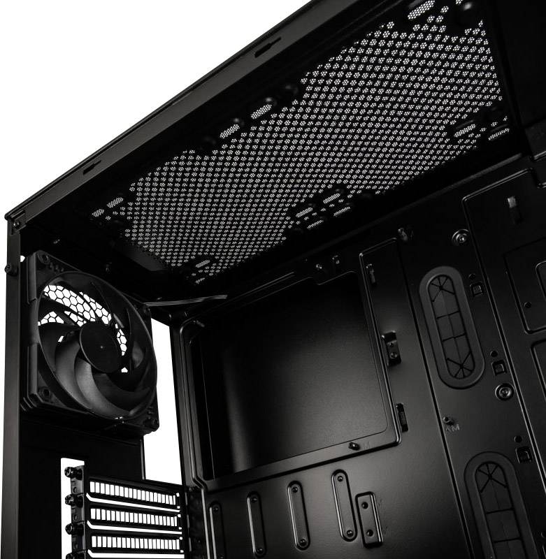 Phanteks Eclipse P400A Midi tower PC casing Black 2 builtin fans