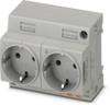 Enclosure outlet Phoenix Contact EO-CF/PT/LED/DUO Grey (L x W) 60 mm x 90 mm