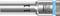 Grey socket insert with blue marking and size '11'. Inscription: 'Wera 8790 HMC HF Deep non-impact'.