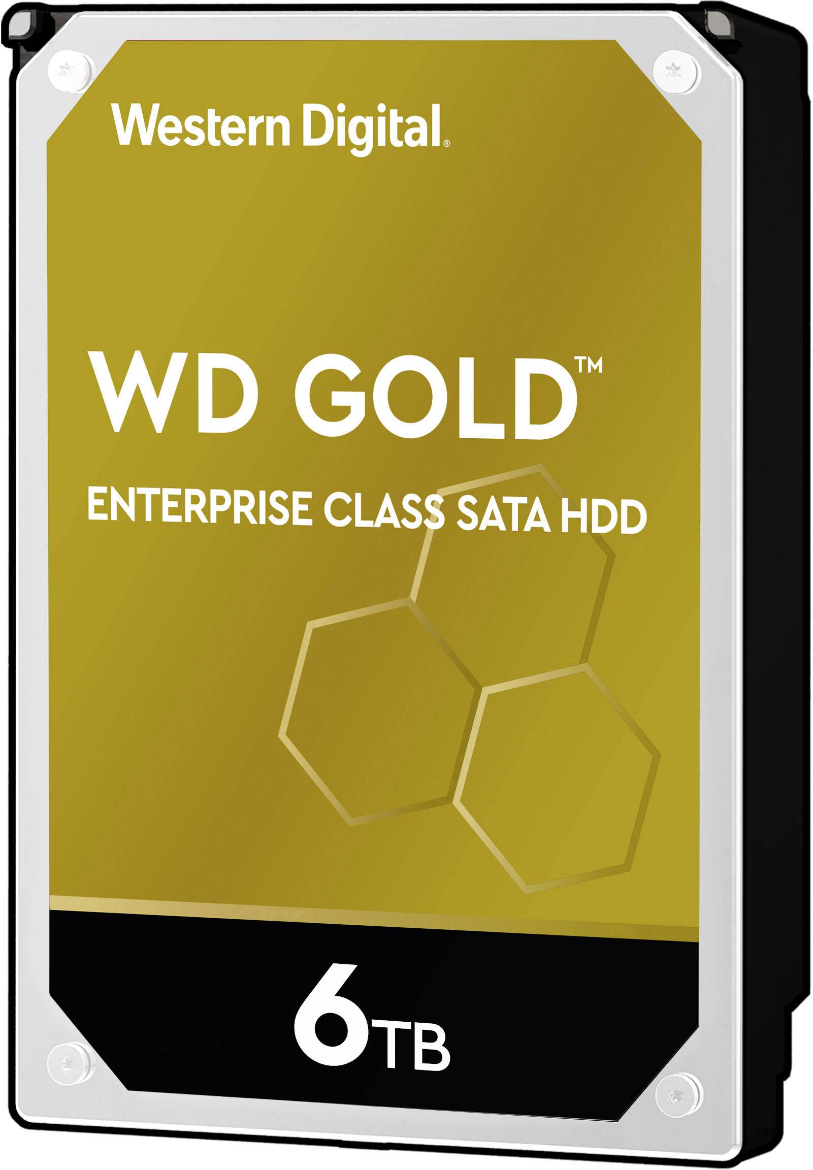 Western Digital Gold™ 6 TB 3.5 (8.9 cm) internal HDD SATA III WD6003FRYZ Bulk
