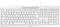White computer keyboard with QWERTZ layout and additional function keys. All keys are clearly visible and labelled.