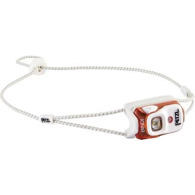 'Petzl Bindi Head Torch, Orange' - lightweight head torch with headband, ideal for activities in darkness or poor lighting conditions.