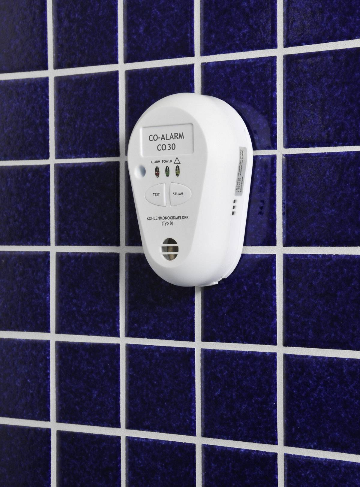 PENTATECH CO30 Carbon monoxide detector incl. 10-year battery battery-powered detects Carbon monoxide-1