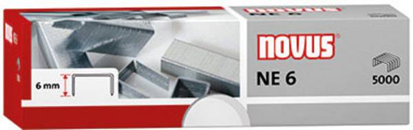 Novus Office 042-0001 Type (staples): NE 6 Staple 5000 pc(s) Stapling capacity: 25 sheets (80 g/m²)