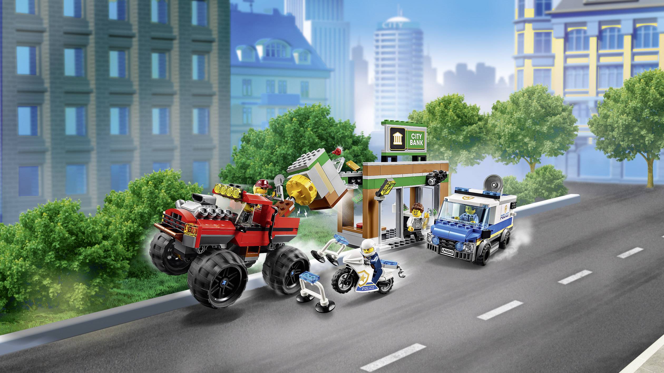 lego city bank 60245