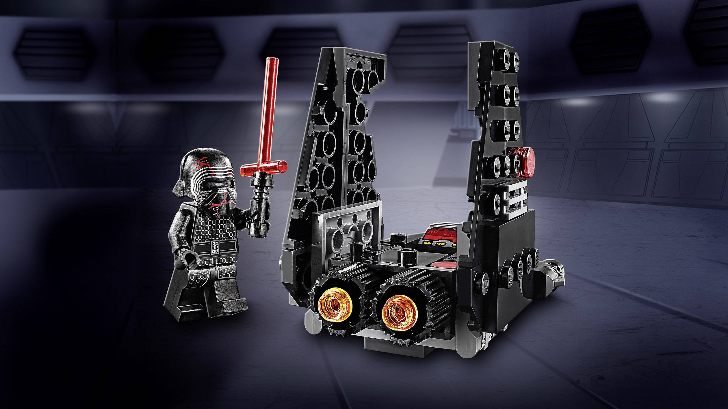 kylo ren's shuttle microfighter