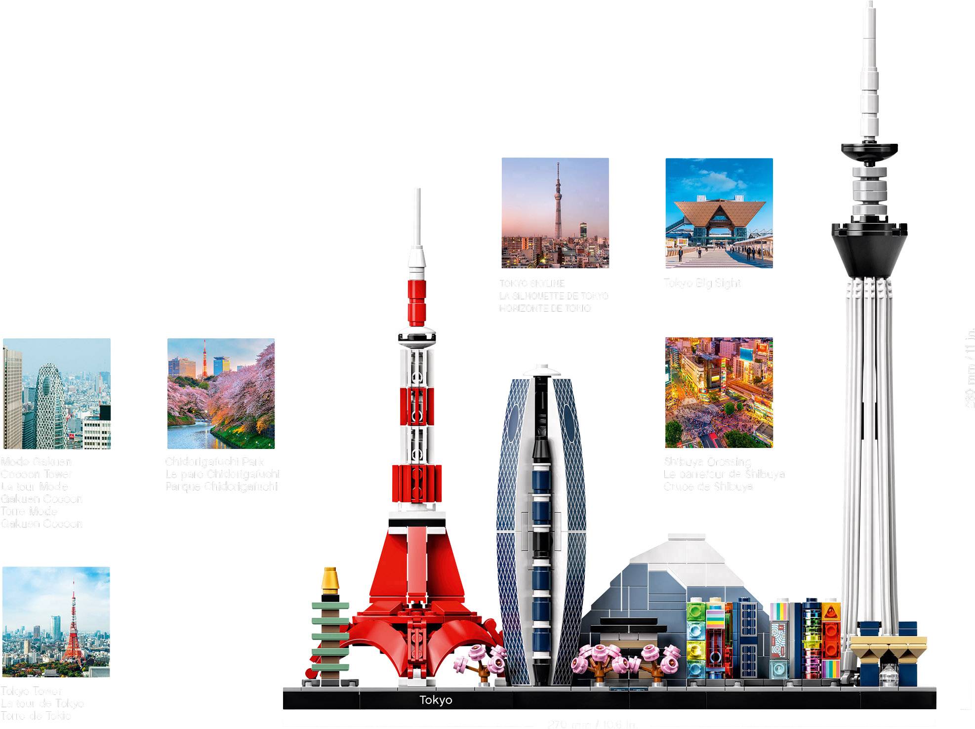21051 LEGO® ARCHITECTURE Skyline Tokyo-3
