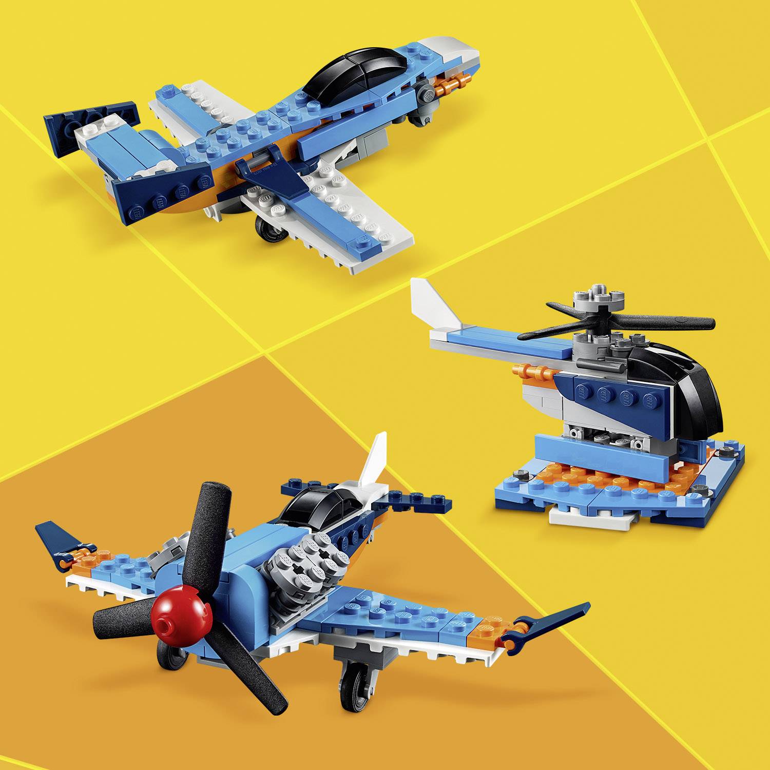 lego creator propeller plane 31099