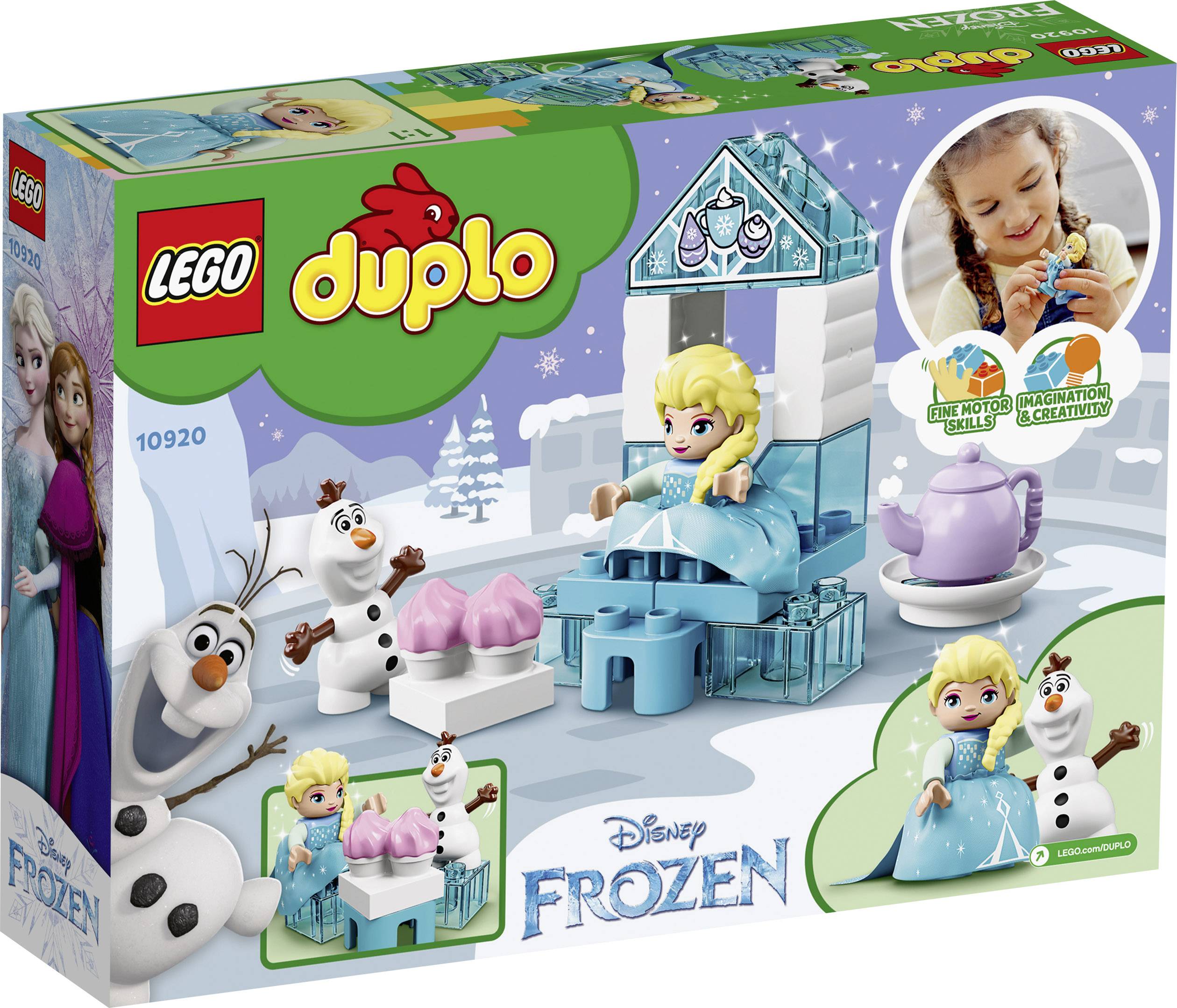 lego duplo disney frozen elsa and olaf's tea party 10920