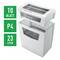 'Leitz' Paper Shredder with Bin, shreds up to 10 sheets simultaneously, Security Level P4, Capacity 23 litres.