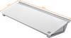 nobo Glass notice board Diamond Glass Memo Desktop (W x H) 458 mm x 60 mm Brilliant white Incl. tray, Incl. markers