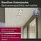 Aluminium recessed light, splash-proof and corrosion-resistant, suitable for damp and outdoor areas, with IP44 certification.