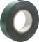 Green insulating tape with a black inner side, suitable for electrical insulation and colour marking.