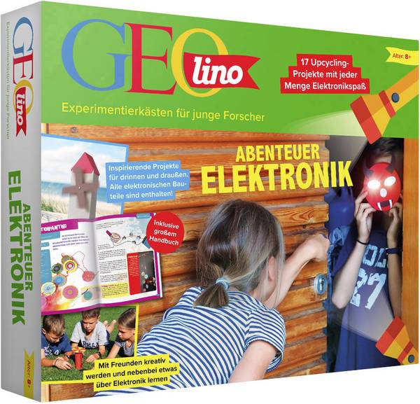 Geolino 67073 Abenteuer Elektronik Science Science kit 8 years and over
