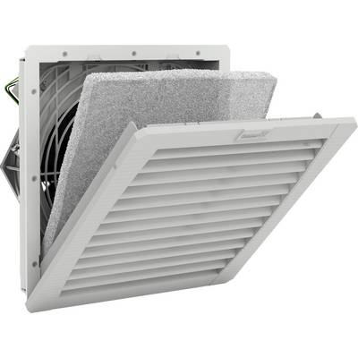 A ventilation system shows a removable filter insert in a rectangular frame that is partially open.