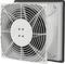 Ventilation grille with a square shape and removable front panel, shown in an open position for easy maintenance.