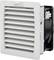 'Pfannenberg cabinet cooling fans with louvred cover and integrated fan module, used for cooling electrical cabinets.'