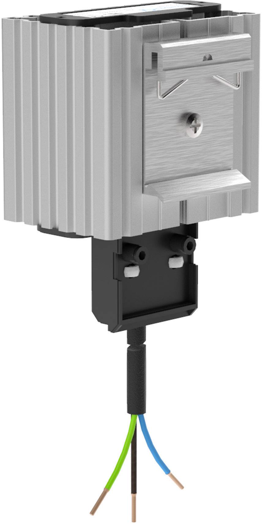 An electrical component with a metal casing and exposed cables underneath, potentially a heat sink with connections.