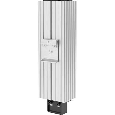 A vertical, ribbed aluminium beam with an integrated locking mechanism and two visible screws at the bottom, against a white background.