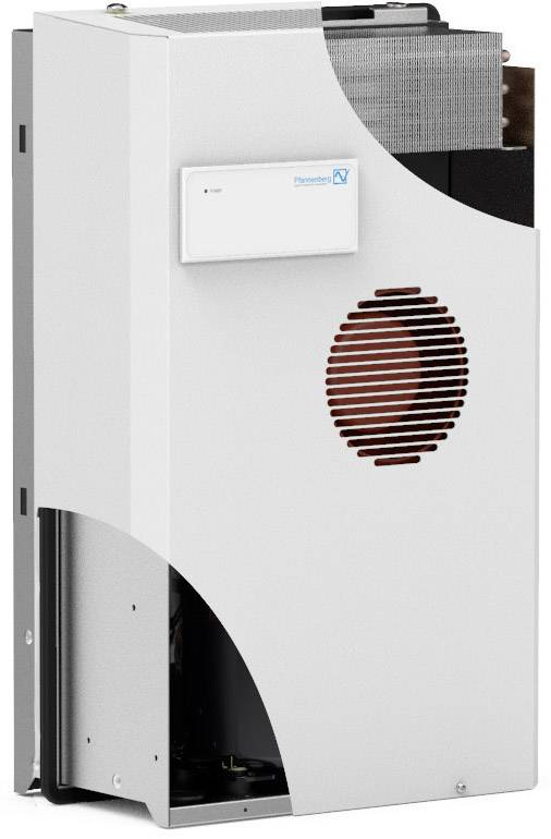 A white, wall-mounted radiator with ventilation slots, suitable for interior spaces. Primarily used for room heating.