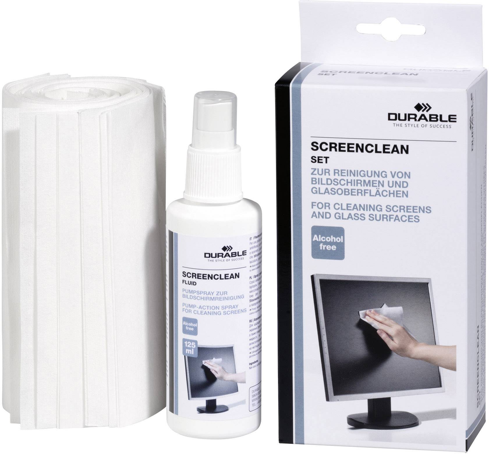 Durable PC screen cleaner 125 ml SCREENCLEAN 570700 1 Set