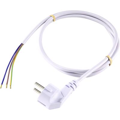 Image of Basetech XR-1638077 Current Cable White 2.00 m