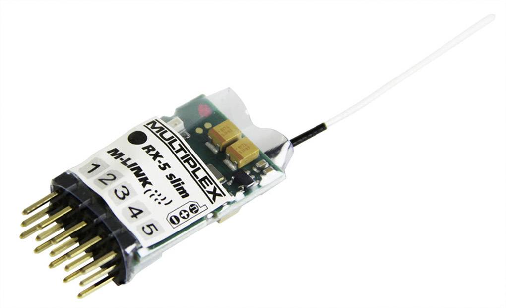 Multiplex RX-5 slim M-Link 5-channel receiver 2,4 GHz-0