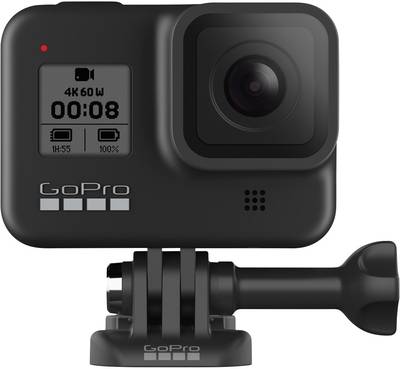GoPro HERO 8 Black Action Audio stereo, Shockproof, Waterproof, Wi-Fi | Conrad.com