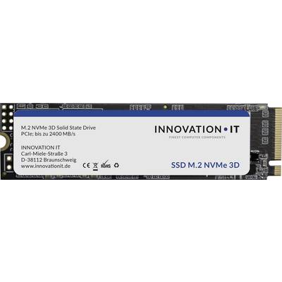 Innovation IT 00-1024111 NVMe/PCIe M.2 internal SSD drive 1 TB Black RETAIL Retail