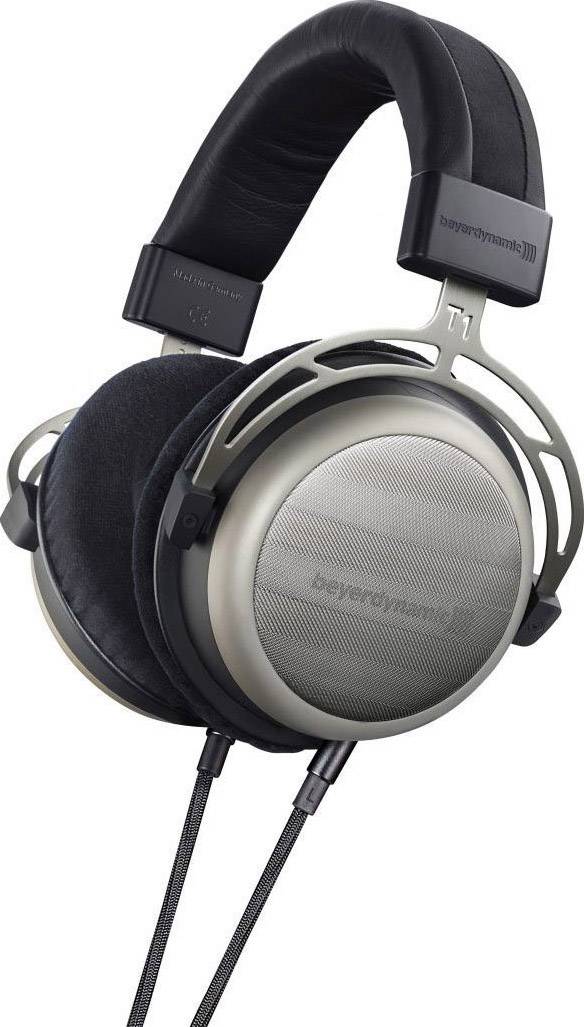 beyerdynamic T 1 (2. Generation) Hi-Fi Over-ear headphones Over-the-ear High-res audio Silver
