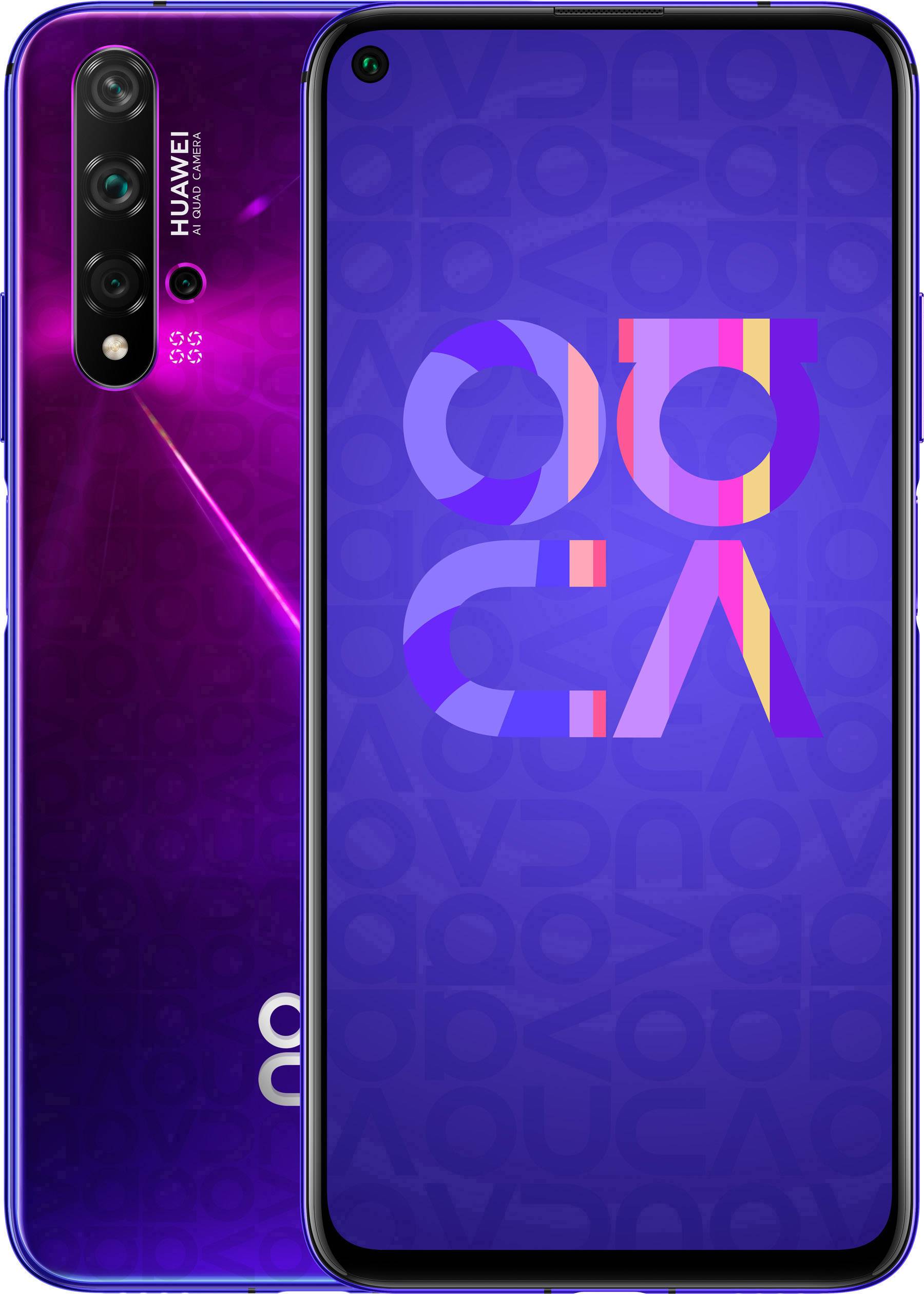 HUAWEI Nova 5T Smartphone GB 15.9 cm Purple Android™ 9.1 SIM | Conrad.com