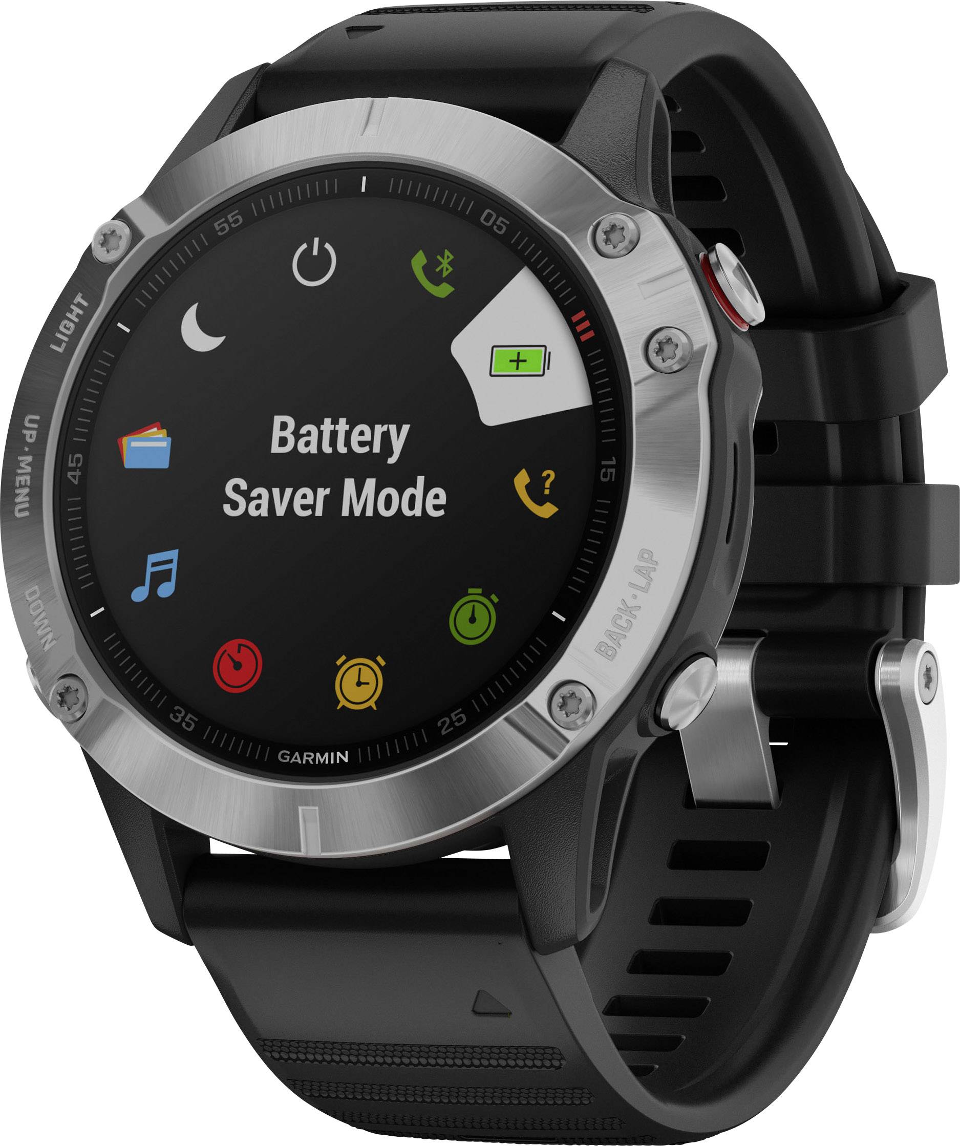 Garmin Fenix 6 Smartwatch 47 mm Black | Conrad.com