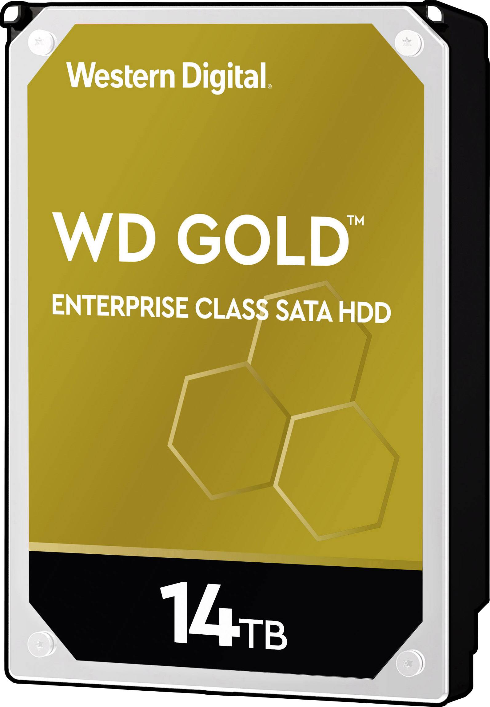Western Digital Gold™ 14 TB 3.5 (8.9 cm) internal HDD SATA III WD141KRYZ Bulk