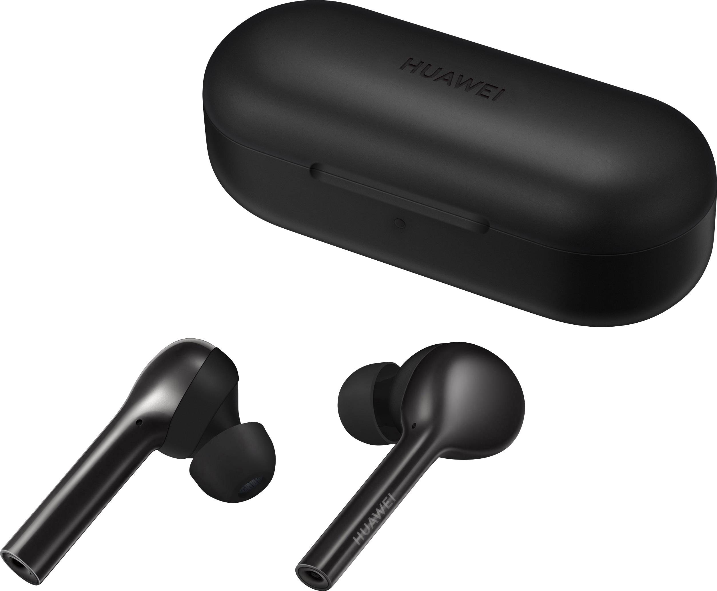 HUAWEI FreeBuds Lite In-ear headphones Bluetooth® (1075101) Black Noise cancelling Sweat-resistant, Waterproof, Touch co-9