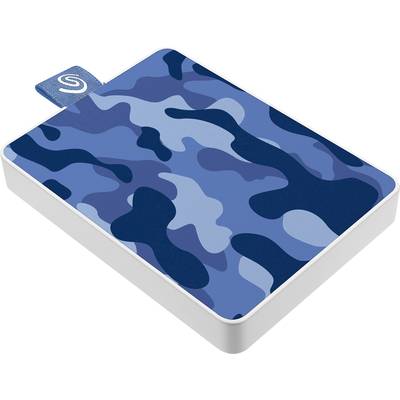 Seagate One Touch External SSD hard drive 500 GB Camouflage blue USB 3.0