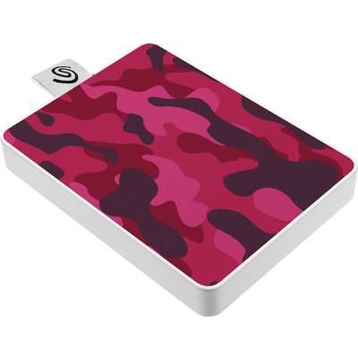Seagate One Touch External SSD hard drive 500 GB Camouflage red USB 3.0